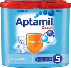  Aptamil 5 - 400 Gr Çocuk Devam Sütü (SKT'li)